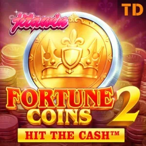 Fortune Coins 2 স্লট গেমের ইন্টারফেস এবং কয়েন থিম